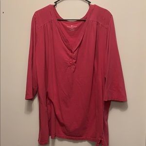 Pink/red tee shirt